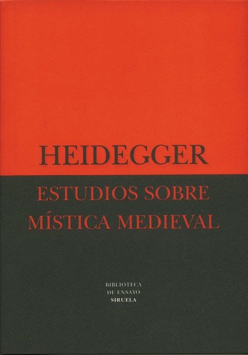 ESTUDIOS SOBRE MISTICA MEDIEVAL | 9788478443505 | HEIDEGGER